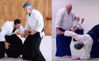 Hiroshi Ikeda and George Ledyard Aikido Seminar