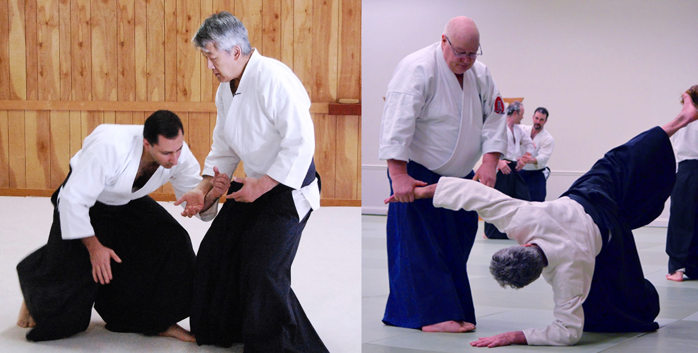 Hiroshi Ikeda and George Ledyard Aikido Seminar
